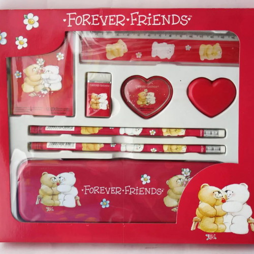 Forever Friends school set with Hallmark pencil case new