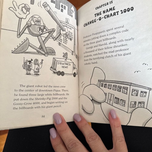 Captain Underpants used book in English