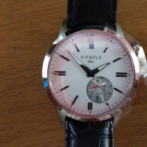 Kienzle 1822 men's wristwatch Bauhaus design with sapphire crystal