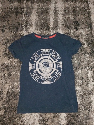 Children's blouse like new for 6/7 years old black and blue