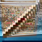  2 καδρακια λαϊκή τεχνη φωτό σε άσπρο πλαίσιο