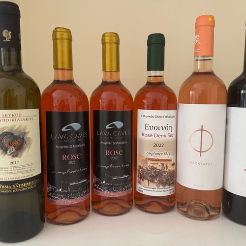 White, rosé and red wines new, pack of 9 bottles