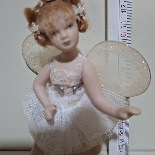 Porcelain fairy doll like new, romantic decoration