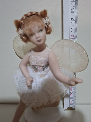 Porcelain fairy doll like new, romantic decoration