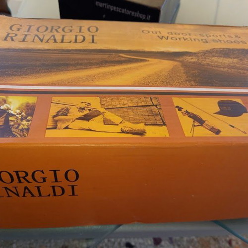 Παπούτσια Giorgio Rinaldi 44 σαν καινούργιο, φυσικό σουέτ
