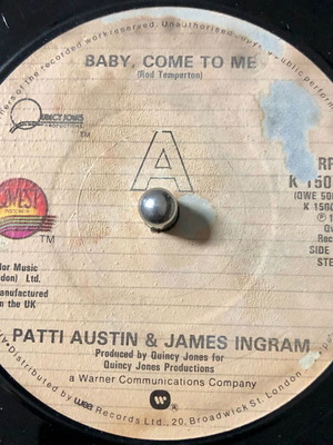 Baby, Come To Me βινύλιο 7" μεταχειρισμένο, single pop