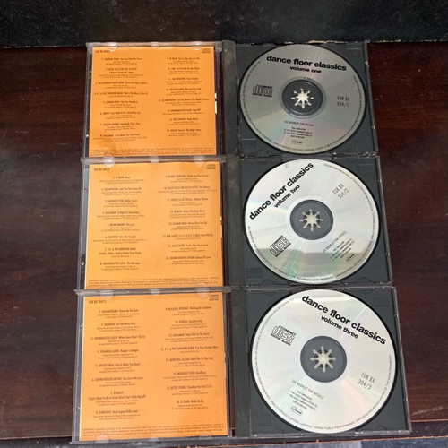 Dance Floor Classics Volumes 1, 2, 3 CD used, pop