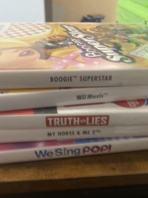 Παιχνίδια Nintendo Wii σαν καινούργια, πακέτο 5