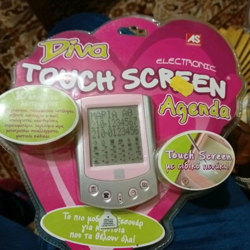 Touch screen agenda by AS new