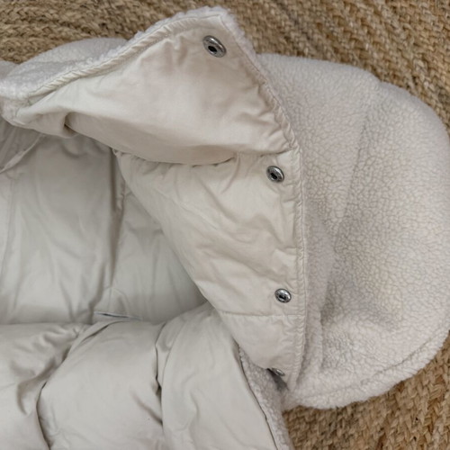 Liewood Orion Baby Sleeping Bag new, cream teddy fabric