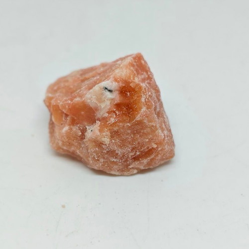 Natural raw orange calcite 19g like new