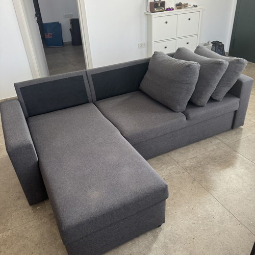 Jysk three-seater sofa with storage and bed function