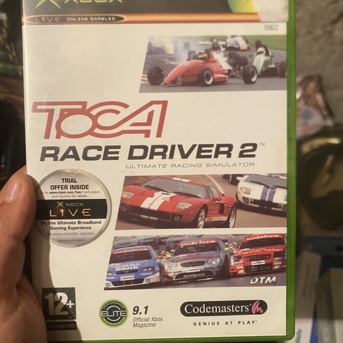 Toca Race Driver 2 Xbox Original game