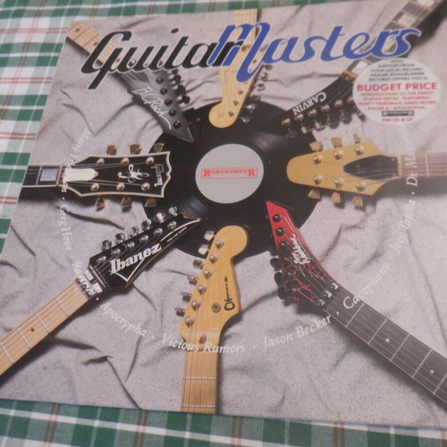 Guitar Masters rare vinyl collection Dutch cut used, metal