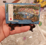 Decorative thermometer from Parga like new