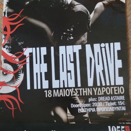 The Last Drive poster used, approx. 37x22 cm
