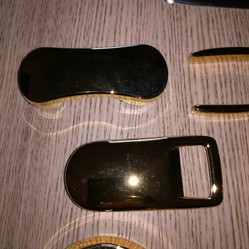 Gold-plated kitchen set new, 31 pieces, German