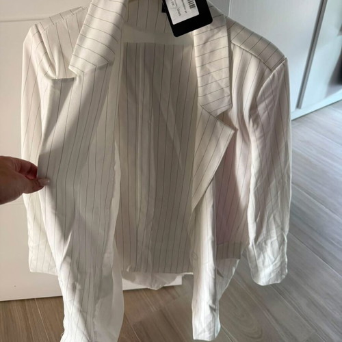 Decoro white suit one size new with tag