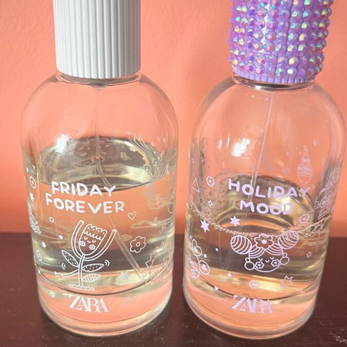 Zara children's colognes used, set of 2