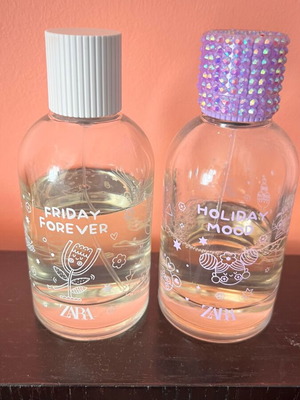 Zara children's colognes used, set of 2