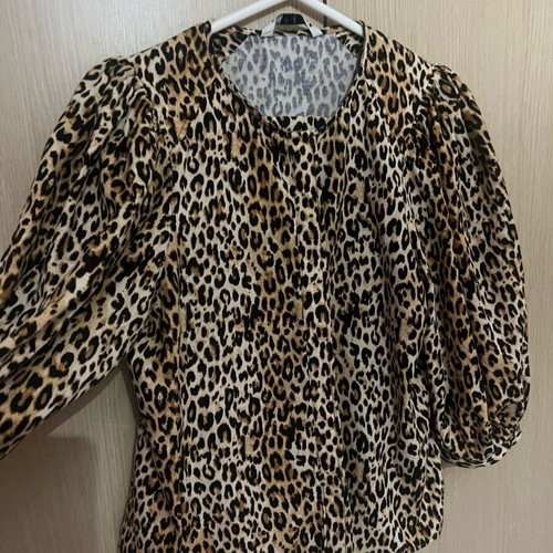 Zara leopard print set, brown