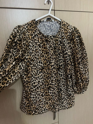 Zara leopard print set, brown