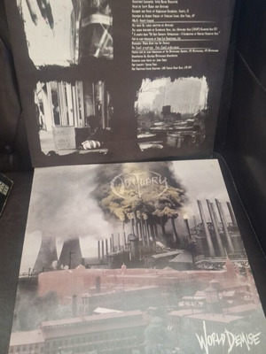 Obituary World Demise Vinyl LP original first pressing 1994 metal