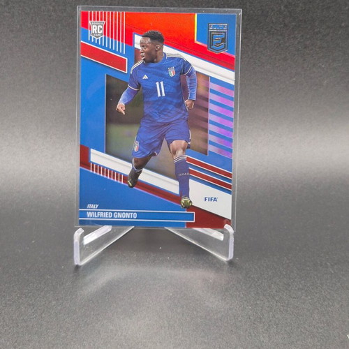 Panini Donruss Elite FIFA Rookies Red Parallel Wilfried Gnonto #210 Rookie RC used