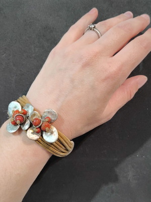 Handmade silver bracelet new