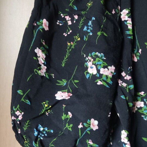Foreveryoung the lebel dress XL new, long, black with multicolor pattern