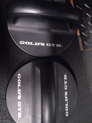 Gold's Gym USA push-up handles like new with rotating base