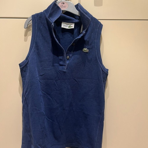 Lacoste women's top size 38 like new, blue