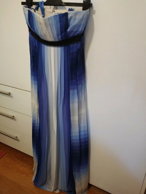 Max Azria BCBG long dress like new, size S, multicolor