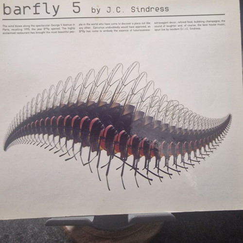 J.C. Sindress Barfly 5 CD like new, electronic
