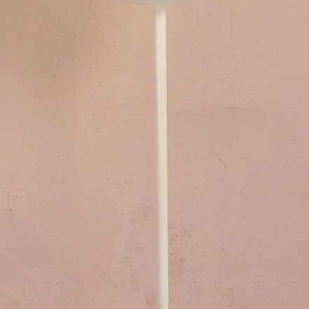 Vintage floor lamp single light like new, metal