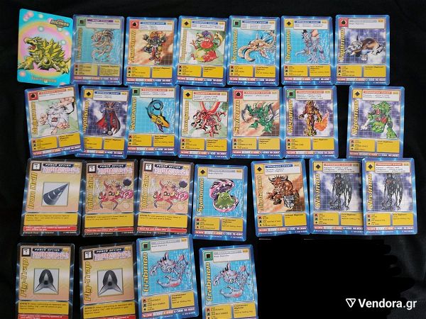  25 kartes Digimon