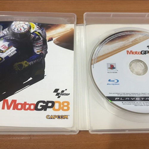 MotoGP 08 PlayStation 3 game like new, Capcom PAL