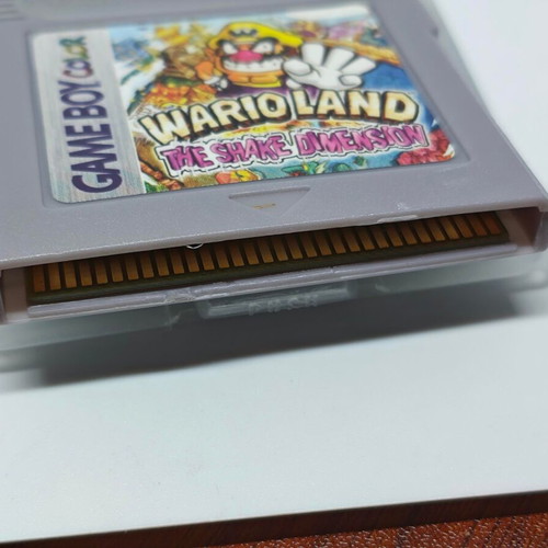 Wario Land The Shake Dimension Game Boy Color cartridge like new