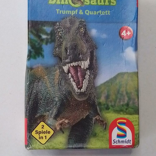 Yperatou Dinosaurs Schmidt card game used, complete