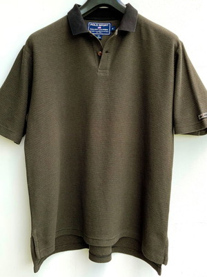 Ralph Lauren Polo Sport мъжко райе поло XL употребявано, зелено маслинено