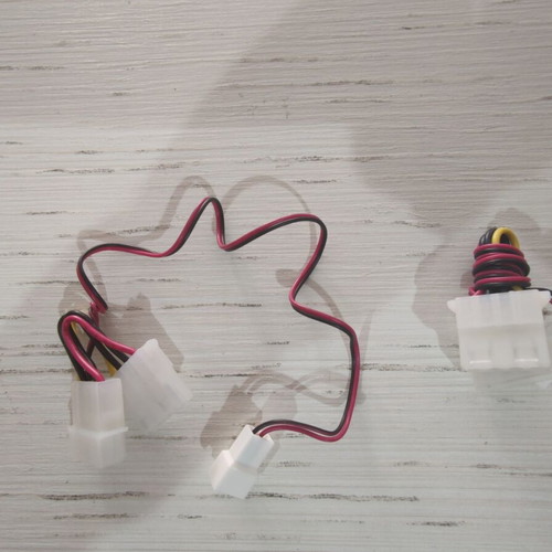 Power Molex Adapters for PC Fans pack of 2 new