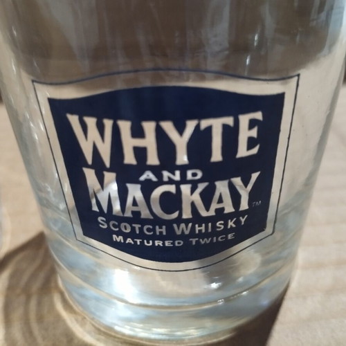 Whyte & Mackay collectible whisky glasses set of 4