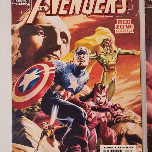 Avengers Red Zone 1-6 pack 6 issues Marvel like new