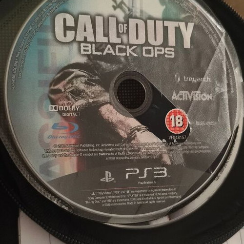 Call of Duty Black Ops PS3 game