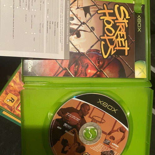 Street Hoops Xbox Original game