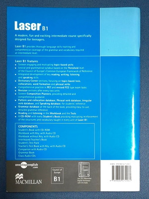 Laser B1 Test Book with Key new