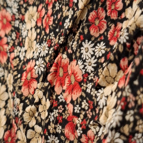 Feminine beautiful dress asymmetrical like new, multicolored