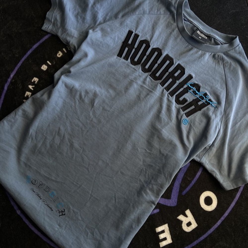 Hoodrich shirt used, size M, blue