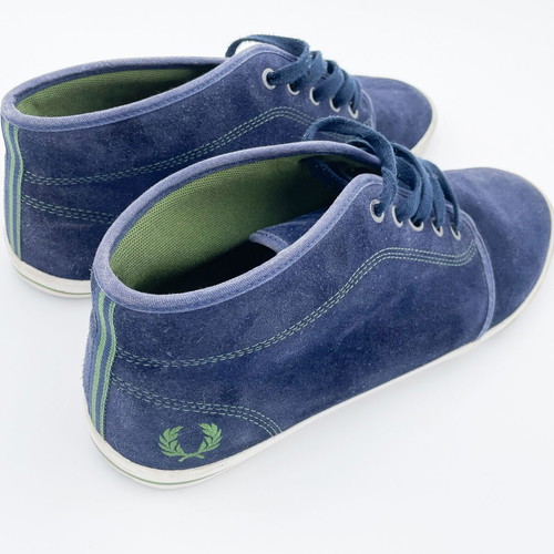 Fred Perry Carbon Blue shoes used, size 44