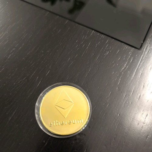 Metal Etherium coin new